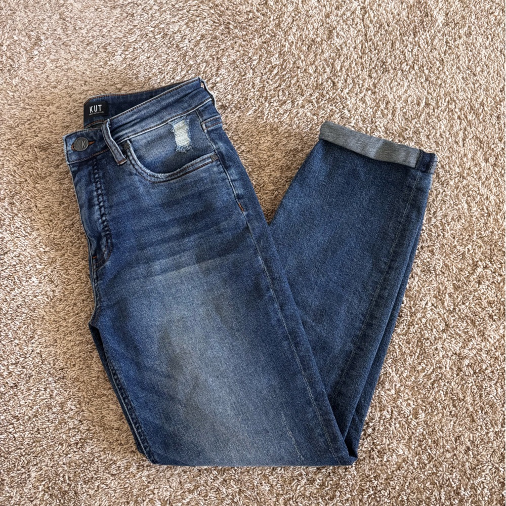 Mid rise jeans